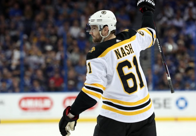 Boston Bruins GM Don Sweeney will talk to pending free agent Rick Nash's camp again.