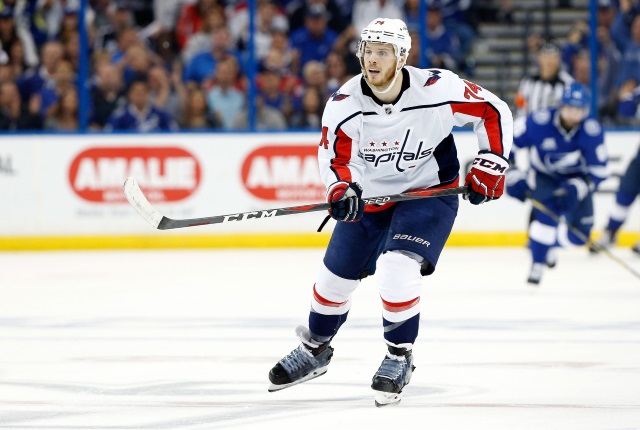 The Washington Capitals have signed John Carlson to an eight-year, $64 million contract extension.