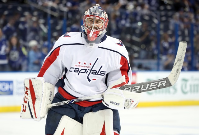 The New York Islanders and Carolina Hurricanes have some interest in Philipp Grubauer