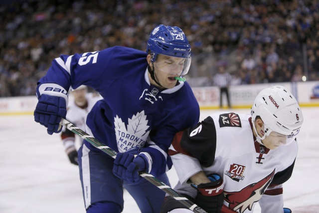 The Arizona Coyotes and Philadelphia Flyers are just two of the teams interested in James van Riemsdyk