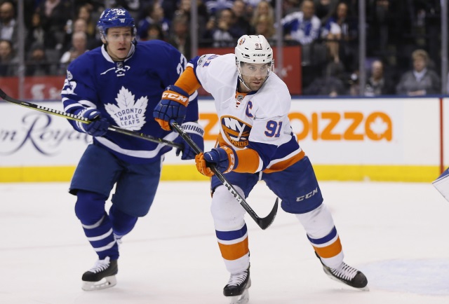 The New York Islanders should know today if John Tavares will start talking with other teams at some point today.