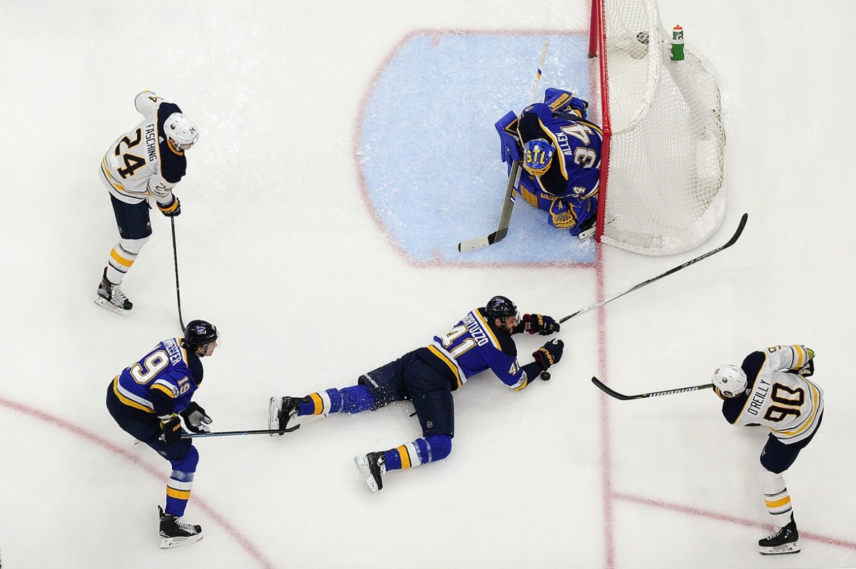 The Buffalo Sabres Ryan O'Reilly to the St. Louis Blue for five pieces