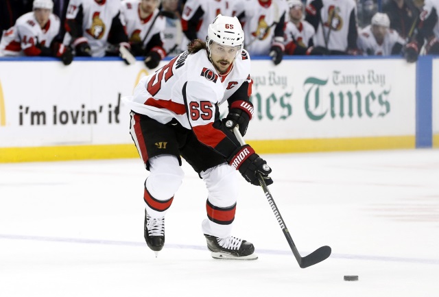 Reports that an Erik Karlsson trade to the Tampa Bay Lightning could be real close.