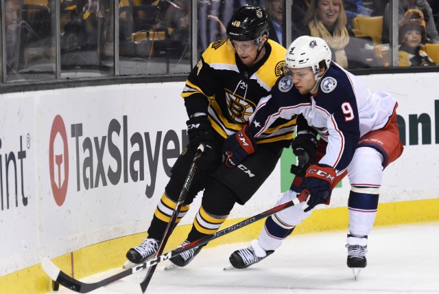 Artemi Panarin could be a potential trade target for the Boston Bruins as they look for a scoring winger.