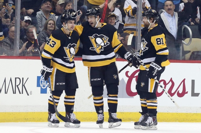 The Penguins could look to move Derick Brassard. Phil Kessel could remain in Pittsburgh.
