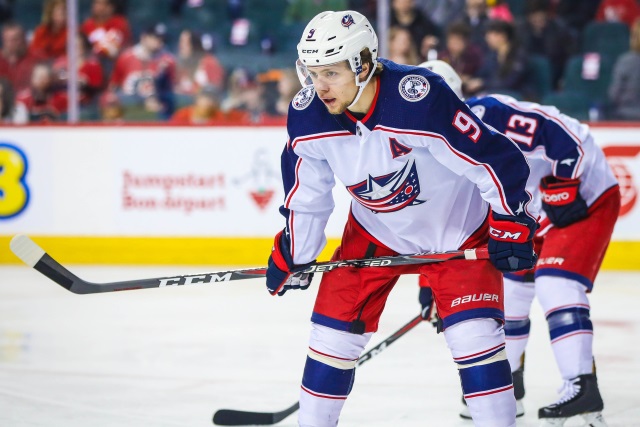 No progress made on a Artemi Panarin and Columbus Blue Jackets contract extension.