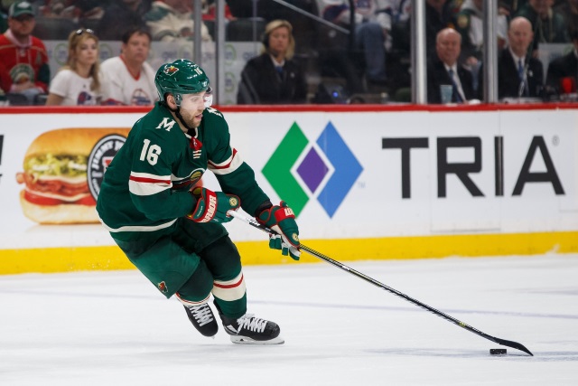 The Minnesota Wild and Jason Zucker agree on a five-year deal.