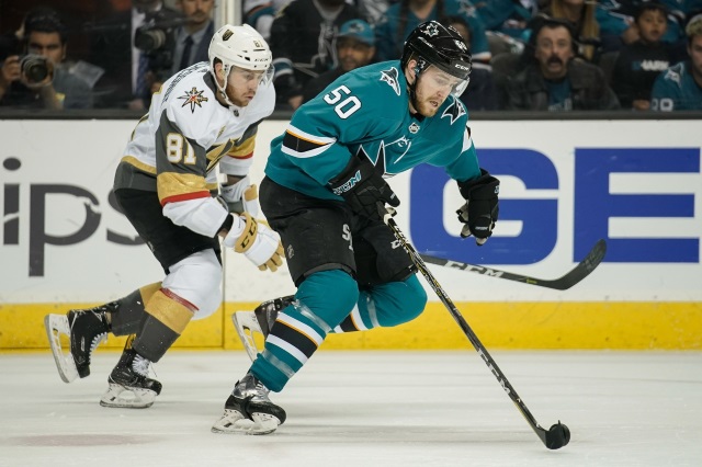 The San Jose Sharks and Chris Tierney agree on a two-year deal before their arbitration hearing.