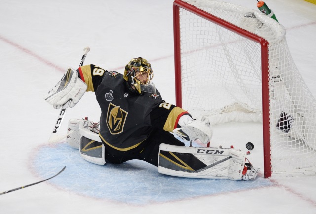 The Vegas Golden Knights have signed Marc-Andre Fleury to a three-year contract extension.