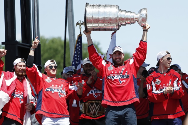 The Washington Capitals re-signed forward Tom Wilson for six years