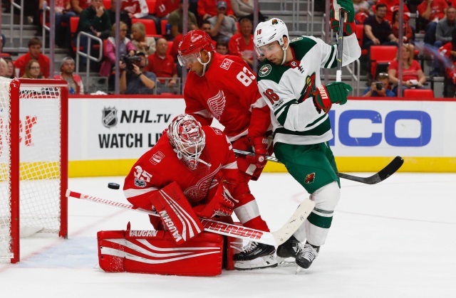 The Detroit Red Wings could look to move defenseman Trevor Daley at the deadline. The Minnesota Wild didn't land the top-six forward they had be looking for.