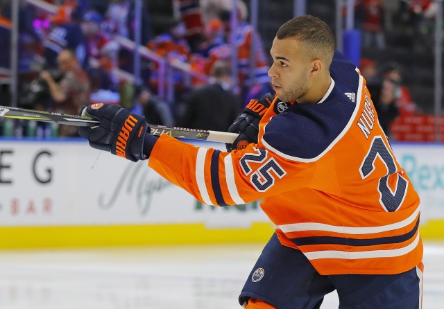Darnell Nurse is one of the top four restricted free agent defensemen that remain unsigned.