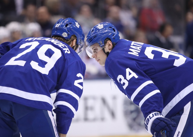 The Toronto Maple Leafs have started contract talks with William Nylander, Mitch Marner, and Auston Matthews