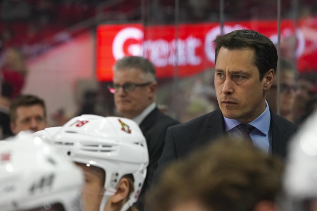 Guy Boucher, along with Claude Julien and Todd McLellan are coaches that could be on the hot seat this season.