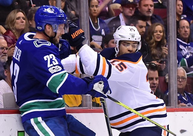 The Edmonton Oilers and Darnell Nurse several hundred thousand apart on a bridge deal.