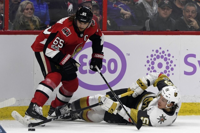 The Vegas Golden Knights may not be closing the door a potential Erik Karlsson trade.