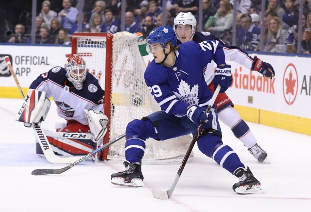 There could be a sizable gap in contract talks between the Toronto Maple Leafs and William Nylander.