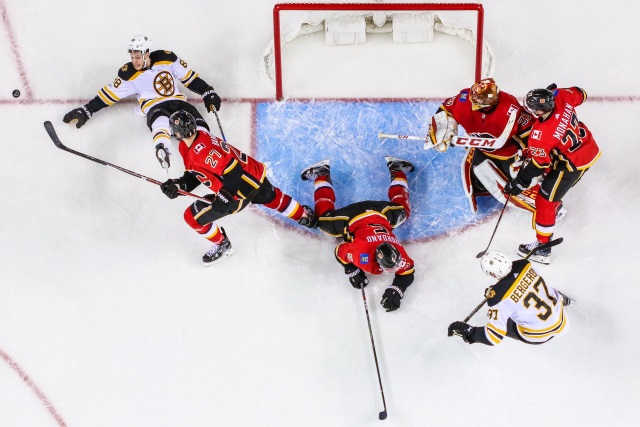 Boston Bruins and Calgary Flames are two teams that have an area of need that they could still address