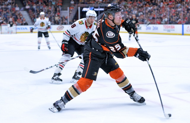 Anaheim Ducks forward Ondrej Kase is one of three Western Conference players that could be poised for a breakout season.