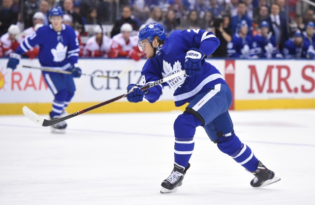 The Toronto Maple Leafs and William Nylander continue to work on a contract, but he could miss the start of training camp.
