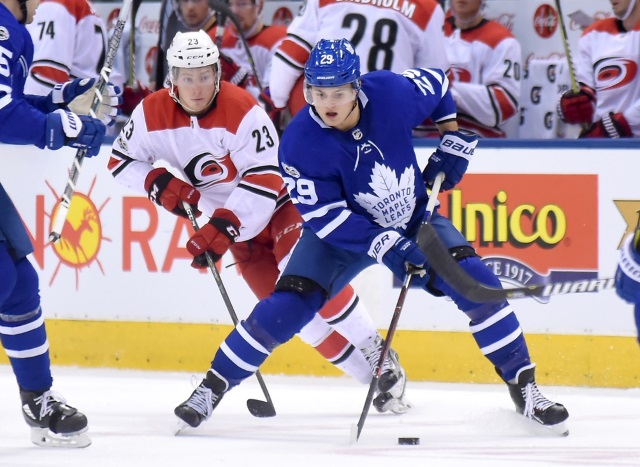 The Toronto Maple Leafs aren't interested in trading William Nylander yet, but if they do there would be some teams interested.