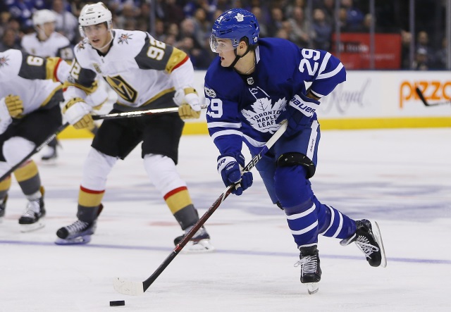 If the Toronto Maple Leafs consider trading William Nylander, the Carolina Hurricanes and Vegas Golden Knights would be two of the teams interested.
