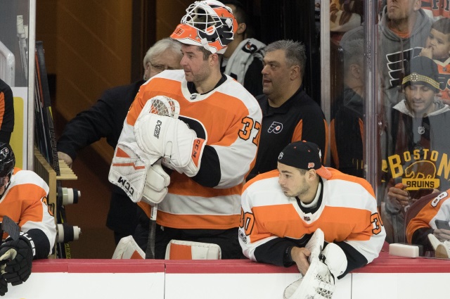 The Philadelphia Flyers goaltending woes continue