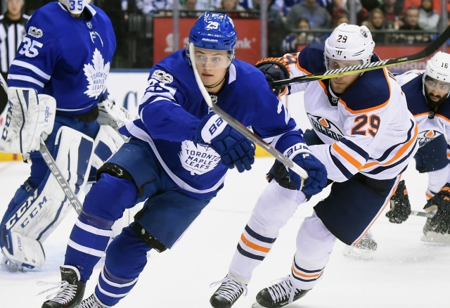 Edmonton Oilers GM said he's not chasing Toronto Maple Leafs restricted free agent William Nylander.