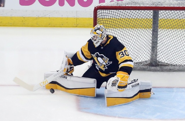 Pittsburgh Penguins Matt Murray suffers his third concussion.