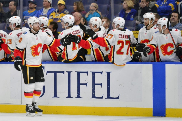 The Calgary Flames brought in James Neal this offseason to provide some secondary scoring.