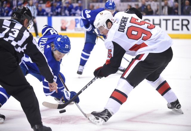The Ottawa Senators should trade Matt Duchene. Duchene, along with William Nylander two of five players who could get traded.