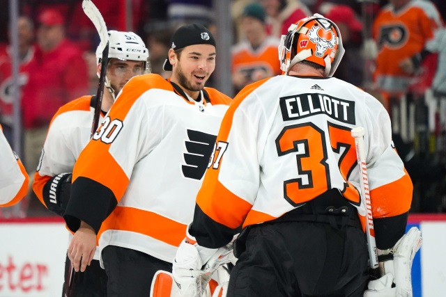 The Philadelphia Flyers are dealing with some goaltending injuries.