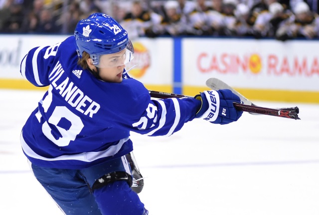 Reports that the Toronto Maple Leafs and William Nylander getting close.