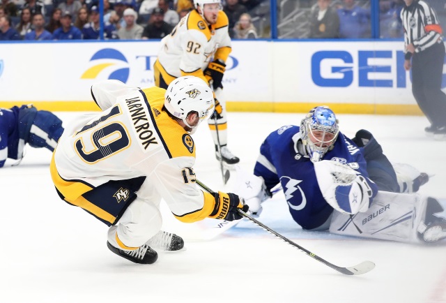 NHL power rankings: The top two teams for this weeks consensus power rankings were the Nashville Predators and the Tampa Bay Lightning