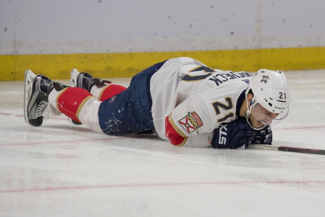 Vincent Trocheck has surgery on his fractured ankle. Should be back this season.