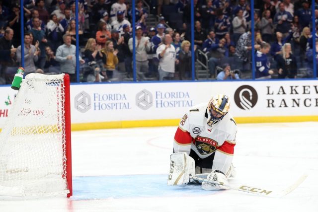 Roberto Luongo's future is still a bit uncertain for the Florida Panthers