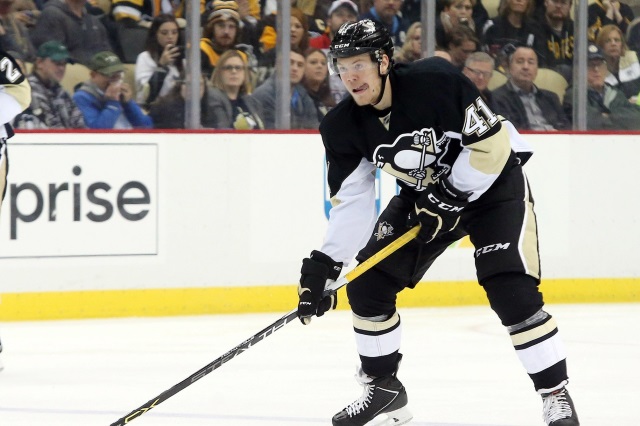 The Pittsburgh Penguins made Daniel Sprong a healthy scratch again. Dreger could see the Penguins trading him.
