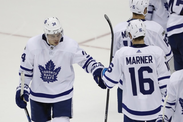 Toronto Maple Leafs GM Kyle Dubas isn't concerned about offer sheets for Auston Matthews and Mitch Marner.