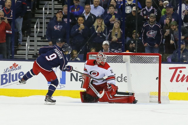 Columbus Blue Jackets Artemi Panarin will meet with his agent next month to discuss his future.