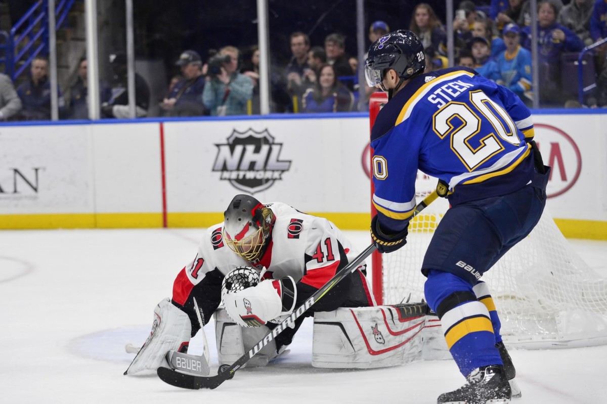 Should the Ottawa Senators look at trading Craig Anderson? When will the St. Louis Blues make a move?