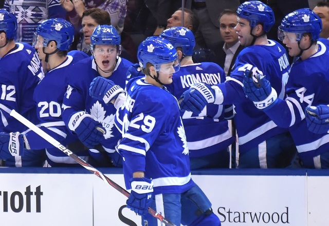 Salary breakdown of William Nylander's new contract and quotes from Toronto Maple Leafs GM Kyle Dubas and Nylander.