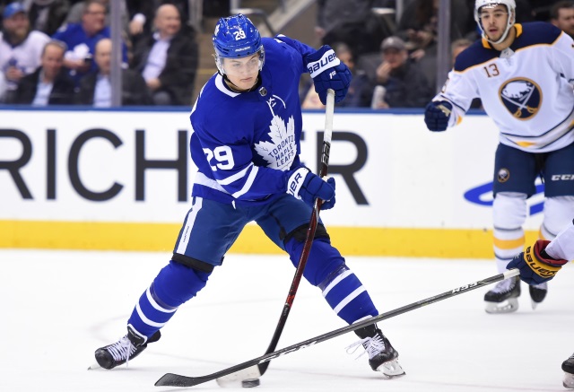 If William Nylander becomes a center, Nazem Kadri could become expendable.