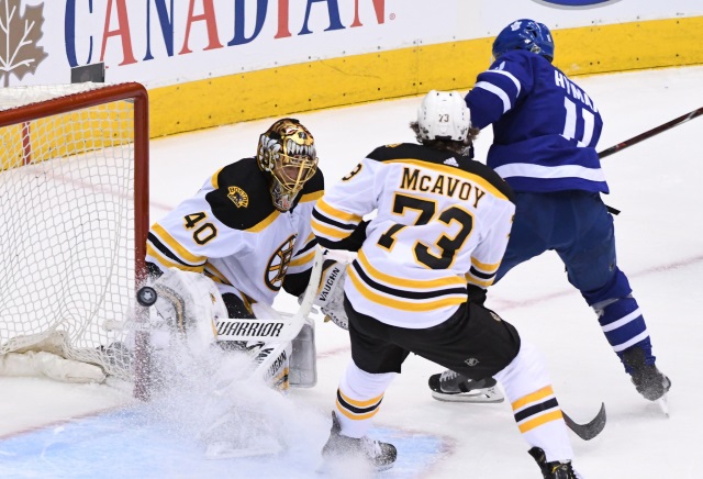 The NHL is looking at Zack Hyman's hit on Charlie McAvoy.