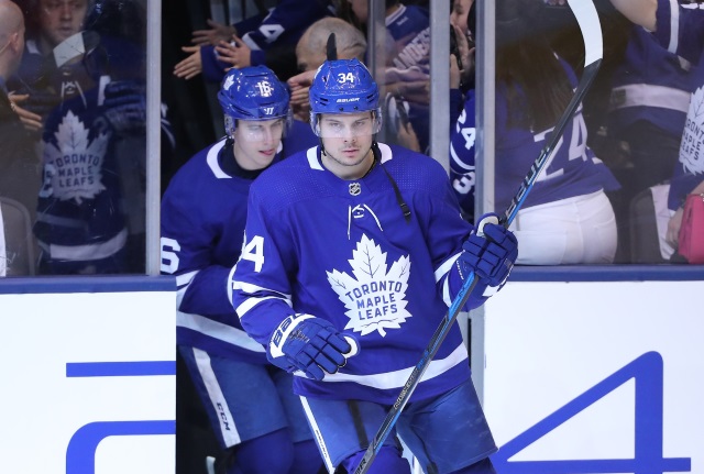 The Toronto Maple Leafs may now want to start negotiations with Auston Matthews and Mitch Marner.