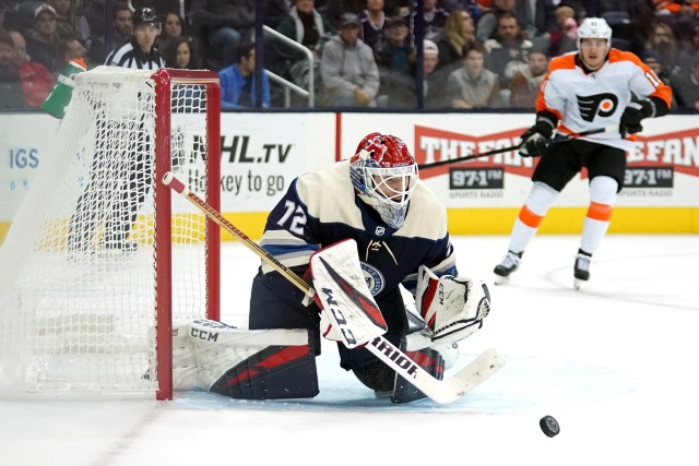 Could the Philadelphia Flyers be interested in Sergei Bobrovsky if he hits free agency?