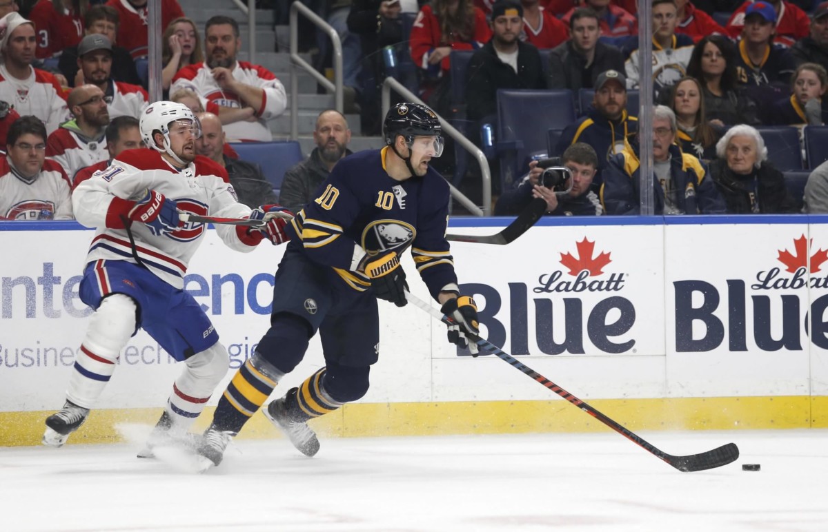 It wouldn't be easy for the Buffalo Sabres to trade Patrik Berglund.