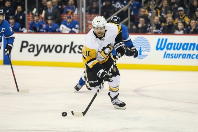 Pittsburgh Penguins has named Phil Kessel for the rumors of the market rumors earlier this season, but it's been late.