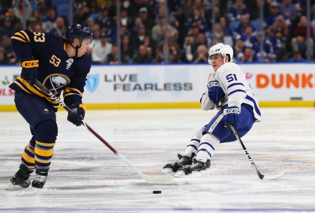Jeff Skinner could be looking for over $9 million a season from the Buffalo Sabres. No contract offer for Jake Gardiner from the Toronto Maple Leafs yet.