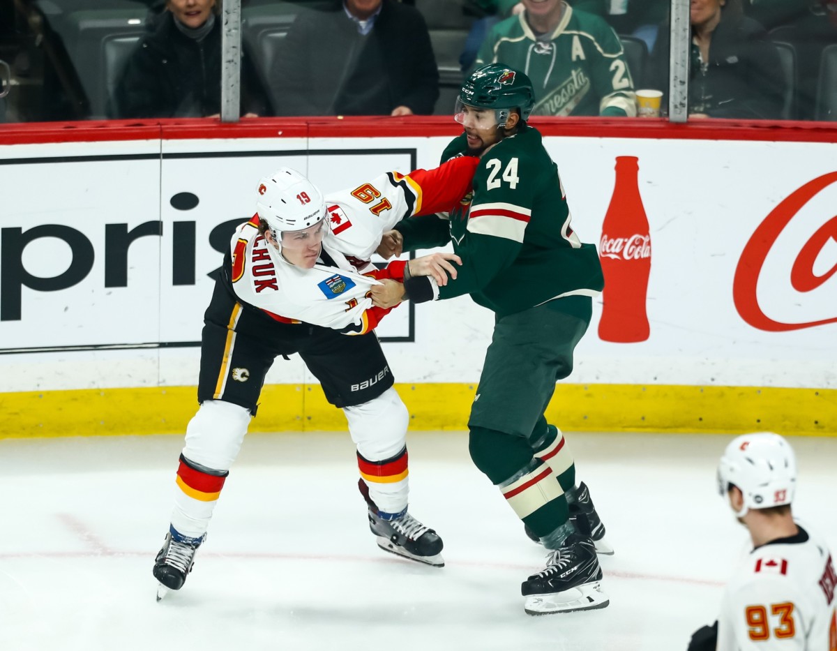 Minnesota Wild defenseman Matt Dumba will be out for a while