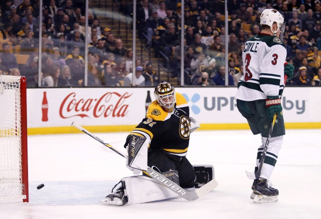 The Boston Bruins have kicked tires on Minnesota Wild forward Charlie Coyle.